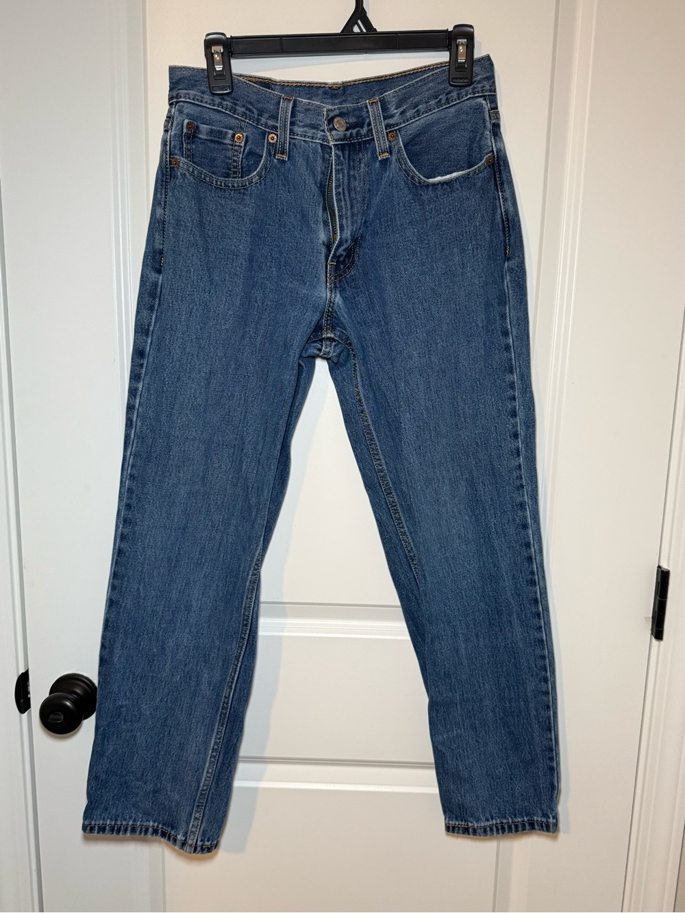 Levi's women’s Medium Blue Straight Jeans
